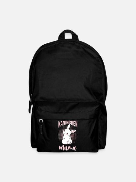 Kaninchen Mama Hase Karnickel Mutter Lustige Sprüc - Rucksack - Schwarz