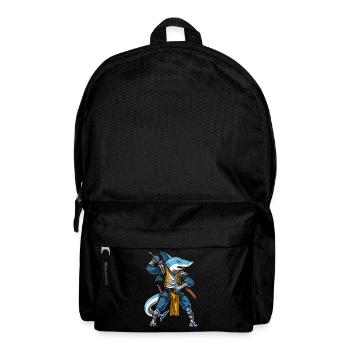Requin Samurai Ninja - Sac à dos - noir - Devant