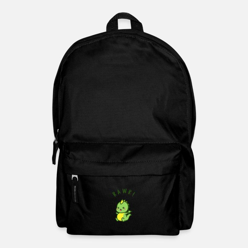 Gruseliger süßer Halloween-Drache - Rucksack - Schwarz