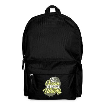 Plongée plongée - Sac à dos - noir - Devant