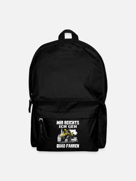 Quad Mir Reichts Ich Geh Quad Fahren - Rucksack - Schwarz