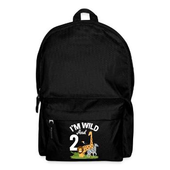 2ème anniversaire chemise Jungle Two - Sac à dos - noir - Devant