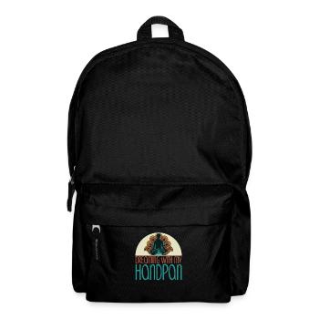 Dreaming With My Handpan Music Yoga Relax - Backpack - black - Front