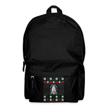 Nakatomi Plaza Christmas Party 1988 Ugly Christmas - Rucksack - Schwarz - Vorne