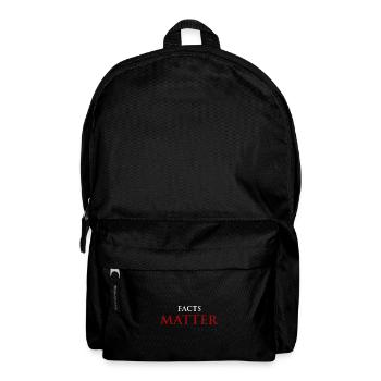 Journalist Journalismus Nachrichten Fakten - Rucksack - Schwarz - Vorne