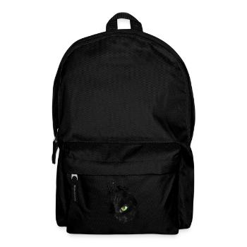 Katzenauge Katze Katzenbesitzer Kitty Katzenbaby - Rucksack - Schwarz - Vorne