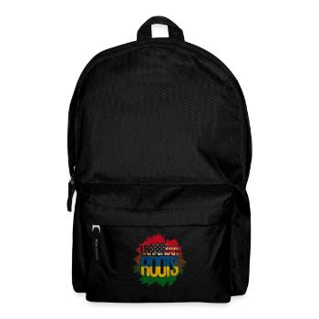 Ukraine Kiev flag coat of arms home east gift - Backpack - black - Front