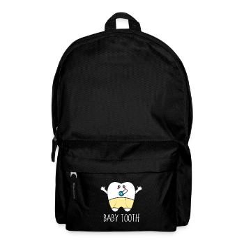 Baby teeth dentist - Backpack - black - Front