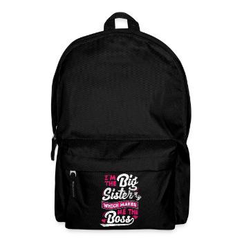 Sœur frère de naissance patron - Sac à dos - noir - Devant