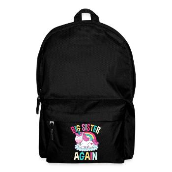 Cadeau de progéniture de famille soeur - Sac à dos - noir - Devant