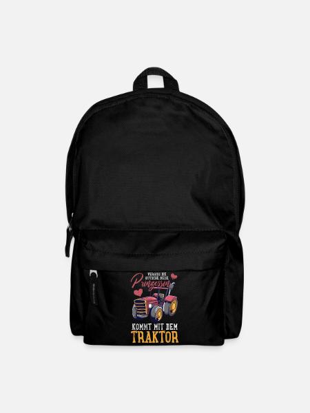 Traktor Trecker - Rucksack - Schwarz