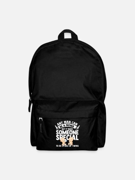 Zwillinge - Rucksack - Schwarz