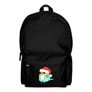 Père Noël Budgie Christmas - Sac à dos - noir - Devant