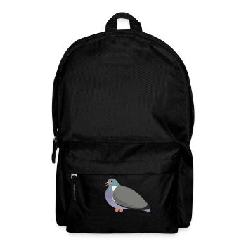 Our sweet wood pigeon - a little ringlet - Backpack - black - Front