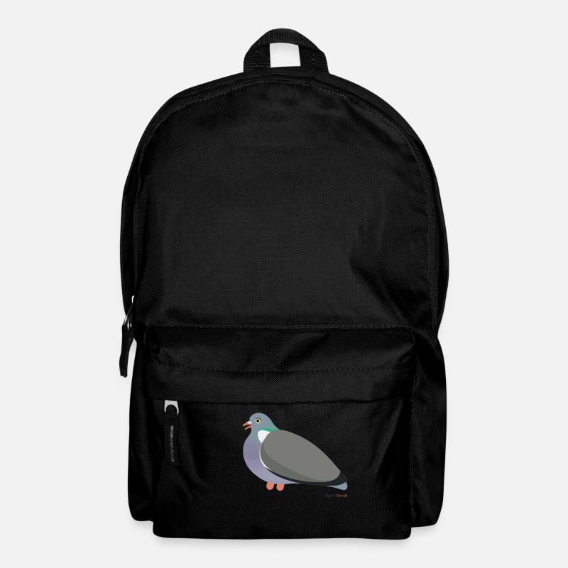 Unsere süße Ringeltaube - ein Ringelchen - Rucksack - Schwarz