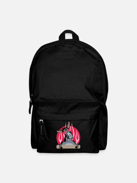 Esel, Esel Esel Liebhaber, Esel Besitzer - Rucksack - Schwarz