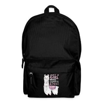 Femme Lama Alpaga - Sac à dos - noir - Devant