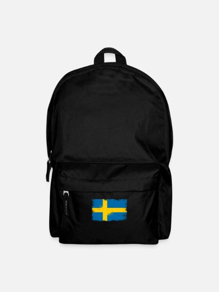 Schweden Flagge - Rucksack - Schwarz