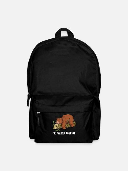Chemise Grizzly Bear Cadeau Ours brun Grizzly Fan Bear - Sac à dos - noir