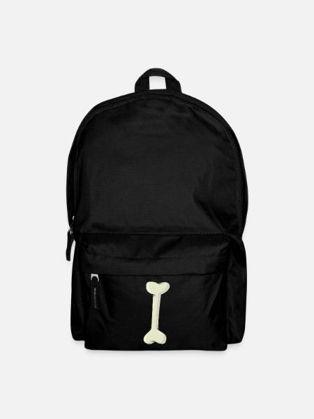 Knochen - Rucksack - Schwarz