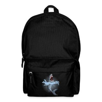 Requin - Sac à dos - noir - Devant