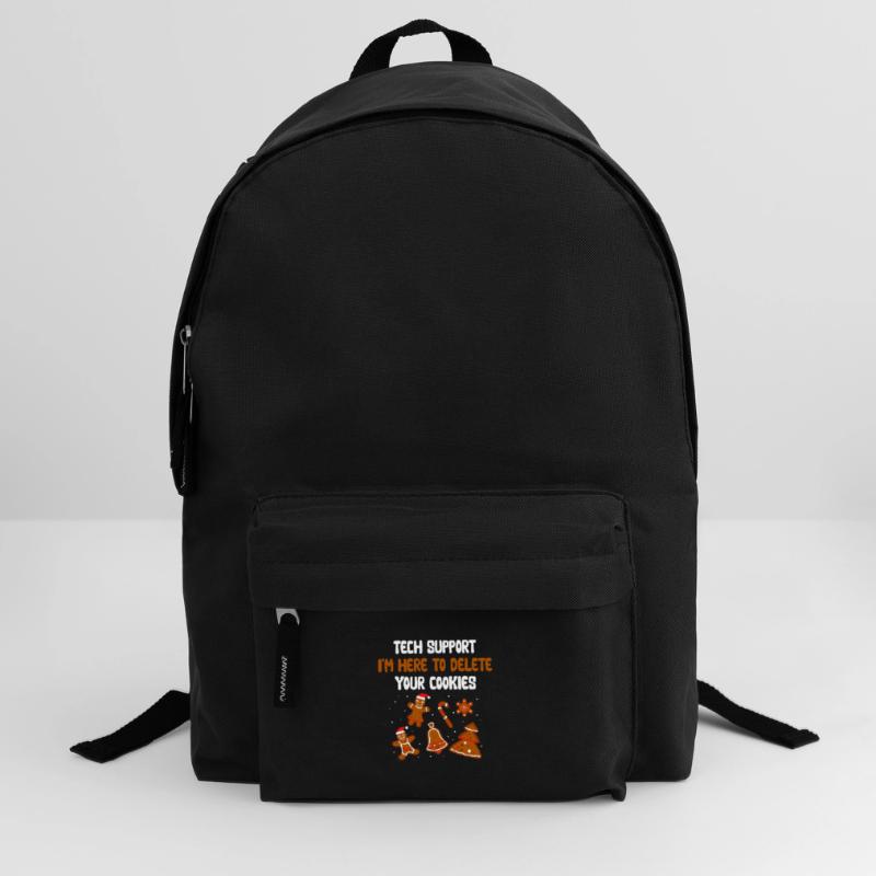 Support technique Noël biscuits IT Sac à dos