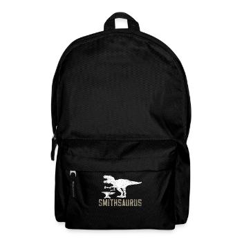 Blacksmith dinosaur - Backpack - black - Front