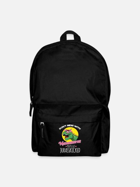Ne plaisante pas avec Mamasaurus, tu seras juré - Sac à dos - noir