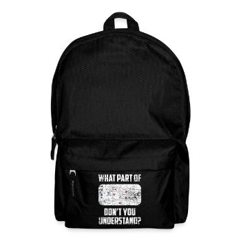 Entraîneur de hockey sur glace cadeau - Sac à dos - noir - Devant
