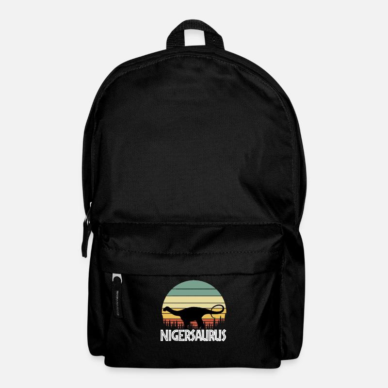 nigersaurus. Gift for dinosaur lover - Rucksack - Schwarz