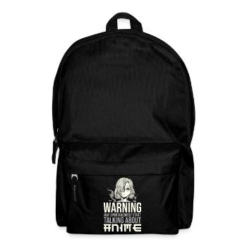 Talking About Anime - Manga Dessin - Sac à dos - noir - Devant