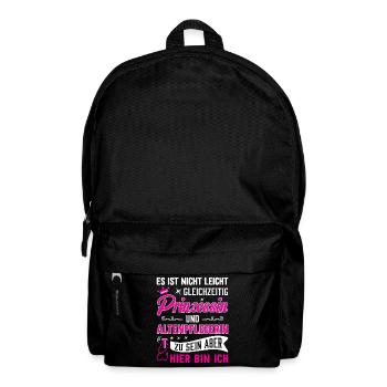 Altenpflegerin Altenpfleger Pfleger Pflegehelfer - Rucksack - Schwarz - Vorne