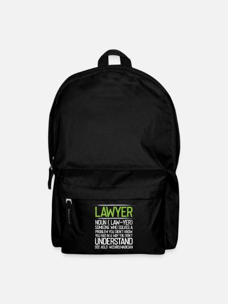 Avocat Droit Avocat Avocat - Sac à dos - noir