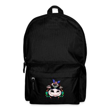 Cow village village children - Backpack - black - Front