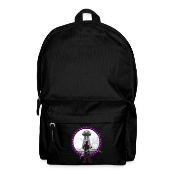 Tesla Nikola, Tesla Nikola Tesla, patent, - Backpack - black - Front