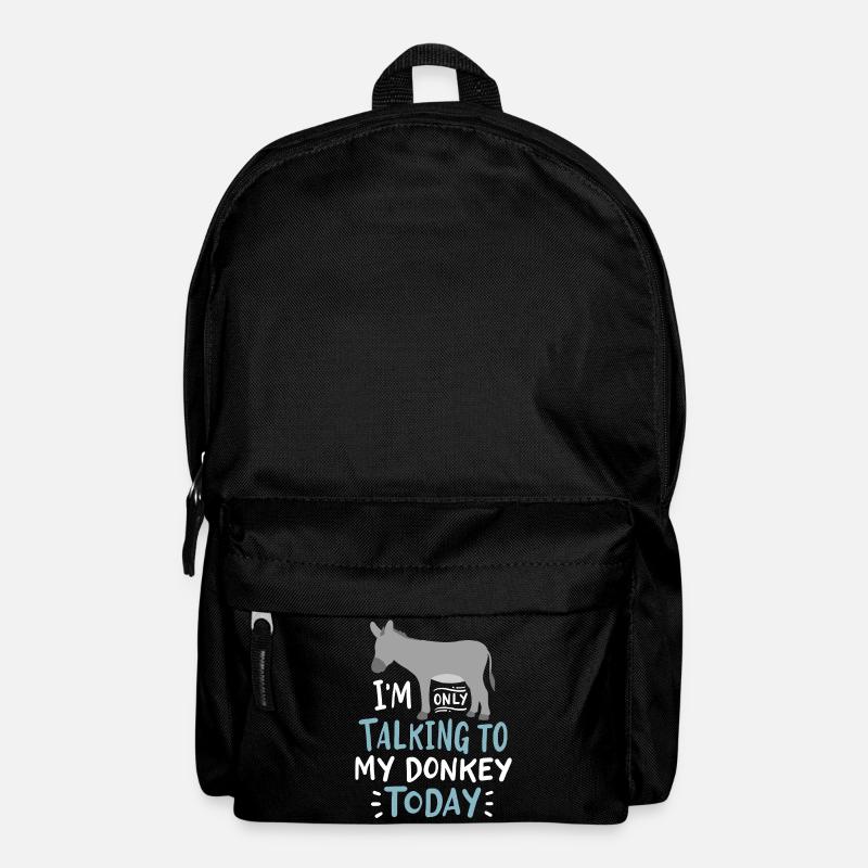 Esel - Rucksack - Schwarz