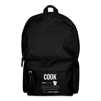 Cuisson - Sac à dos - noir - Devant