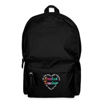 Preschool teacher - Backpack - black - Front