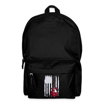 Guitare USA - Sac à dos - noir - Devant