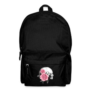Rose Skull Gothic Design - Backpack - black - Front