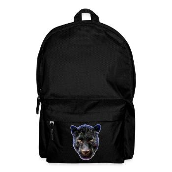 T-shirt portrait de la Panthère Aurore - Sac à dos - noir - Devant