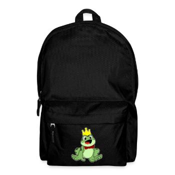 Couronne de grenouille - Sac à dos - noir - Devant
