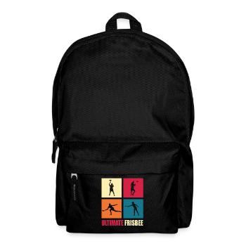 Frisbee ultime - Sac à dos - noir - Devant
