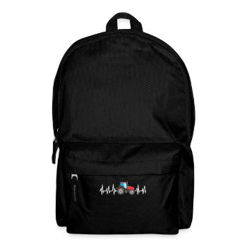 Tractor Trekker Farmer Agricultural Arable Harvest Farm Field - Backpack - black - Front