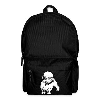 Dandie Dinmont Terrier "Black Edition" - Backpack - black - Front