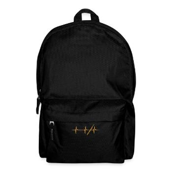 Fagott Herzschlag - Rucksack - Schwarz - Vorne