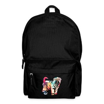 Shar Pei - Rucksack - Schwarz - Vorne