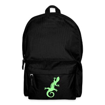 lézard - Sac à dos - noir - Devant