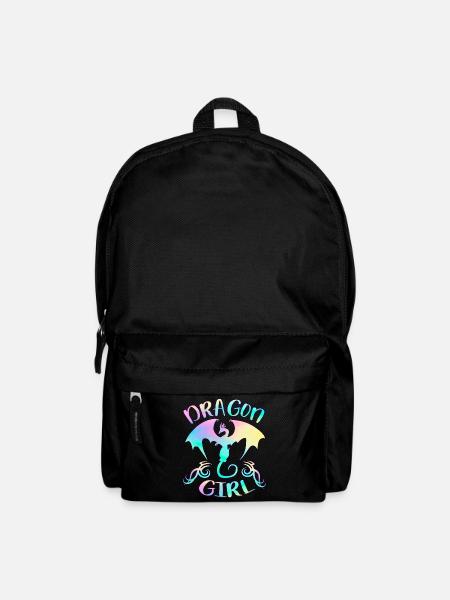 Dragon Girl - Backpack - black