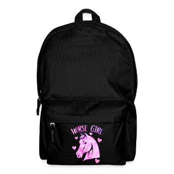 Fille de cheval - Sac à dos - noir - Devant
